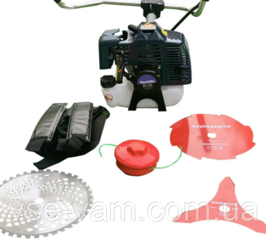 Мотокоса Makita BC 626 (5.2 кВт, 2-х тактний) Комплектація "VIP" бензиновий Тример Бензокоса Макіта, фото 1