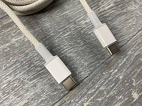 USB кабель Baseus High Density Braided Type-C to Type-C 100W (2m), фото 2