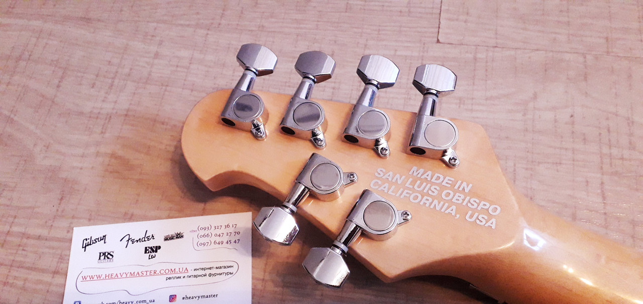 Кілки для електрогітари електрогіпітарі гітарі Music Man Suhr 4R+2L хромові