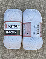 Пряжа Бегонія, YarnArt Begonia - 003 білий