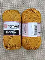 YarnArt Begonia — 6340 гірчиці