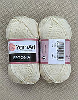 YarnArt Begonia — 6194 молочно-бежевий