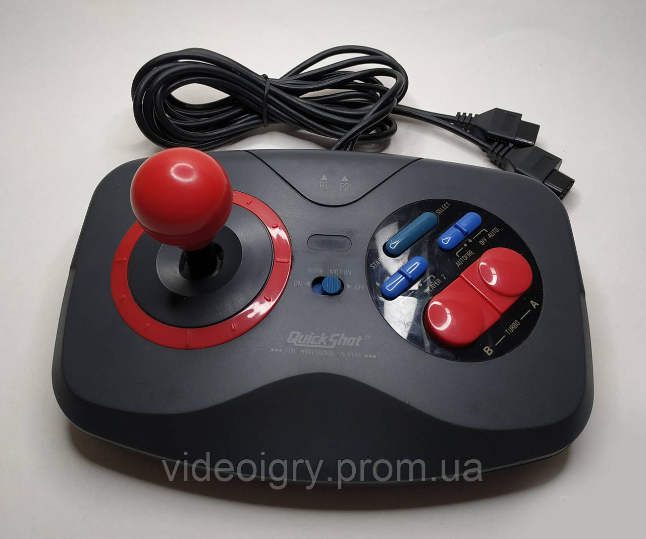 Quickshot QS-128N Maverick 2 Arcade Controller Nintendo NES 2 Player БУ