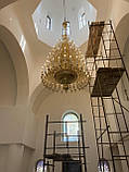 Панікадило люстра 4-ярусне на 80 свічок для церкви, фото 2