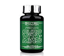 Вітаміни Scitec Nutrition Euro Vitamins (120 tab)