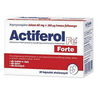 Актіферол Актиферол Actiferol Fe Forte, капсулки відкривані, 60 шт.