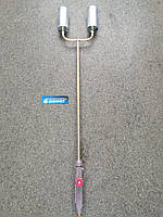 ГВ ДОНМАЄ 252 Ф9 Пальник ручний газовоздушний інжекторний тип ГВ (двохфакельна, важіль, алюмінієва ручка)