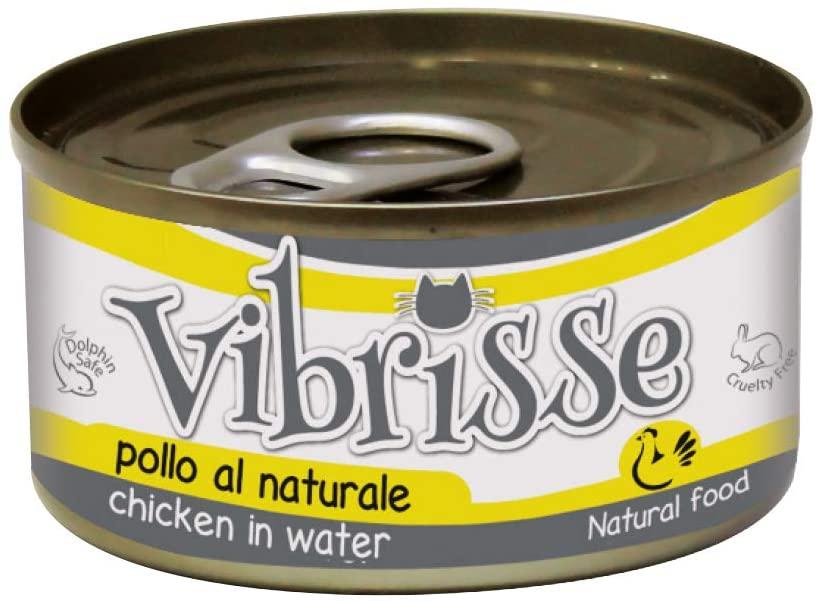 Блок консервованого корму для котів з куркою в соусі Croci Vibrisse 24*140 г, фото 1