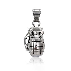 Кулон 35019 для ланцюжків до 5 мм розмір 40х17 мм вага 22.0 г Сталь