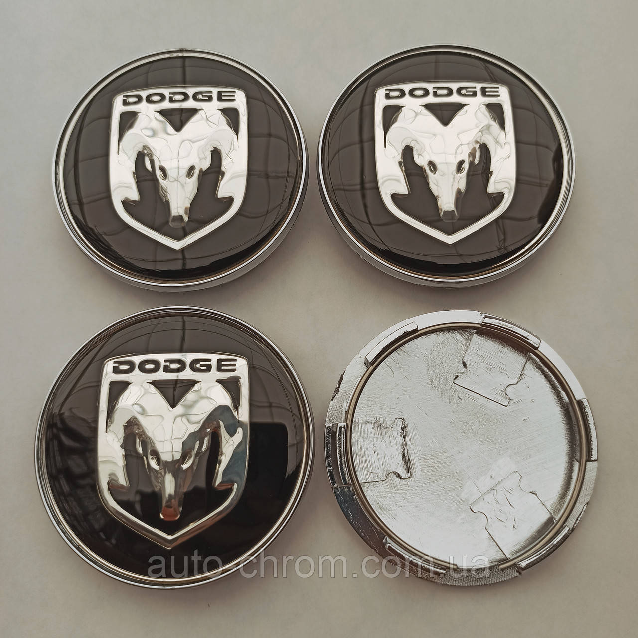 Ковпачки в диски Dodge 62-68 мм, фото 1