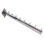 Кронштейни для магазину одягу овальні настінні без вигину, фото 3