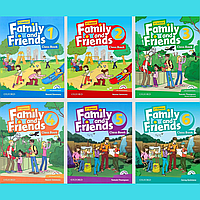 Family and friends 1,2,3,4,5,6,0 Навчальні з англійської мови, книги та зошита всі рівні.