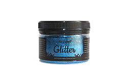 Декоративні блистки гліттер Aurum блакитний 60 гри