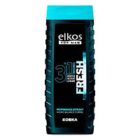 Чоловічий гель для душа Elkos Dusch gel Fresh 3 in1 300 ml