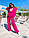 Жіночий річний брючний костюм з брюками-кльош і вільною сорочкою (р. S-L) 5101880, фото 5