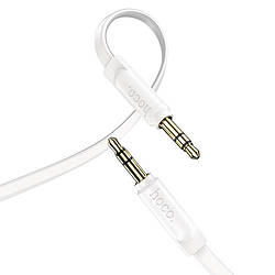 Кабель 3,5 на 3,5 HOCO UPA16 mini jack 3,5 mm AUX audio cable | 2M |. White