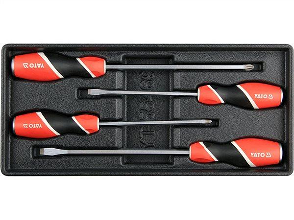 Вставка ложемент з ударними викрутками Yato YT-55469, фото 1