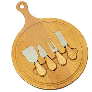 Сирна дошка 38*27.5*1.5 см "Булонський ліс" матеріал дерево (8601-003), фото 1