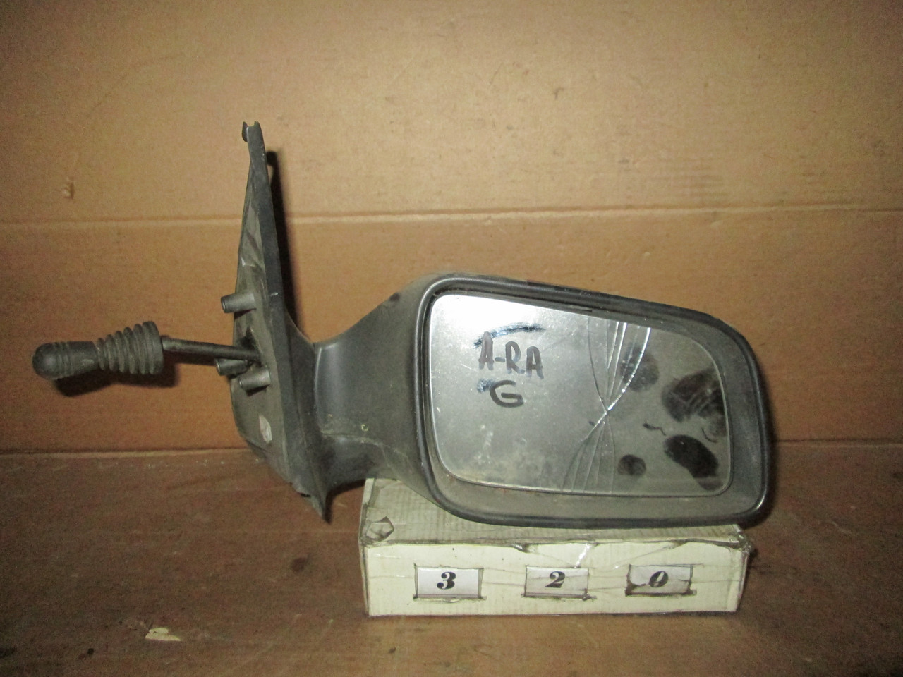 No 320  Б/в дзеркало бокове праве для Opel Astra G 1998-2009 (дефект), фото 1