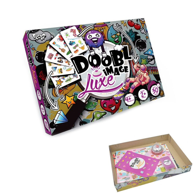 Настільна гра Doobl Image Luxe, 56 карт, Danko Toys, DBI-03-01