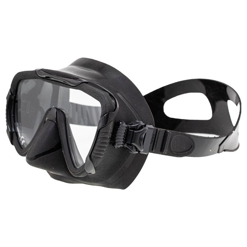 Маска для підводного полювання Marlin Sigma Black з просвітленими склом