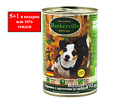Консервы для собак и щенков Baskerville (Баскервиль) Баранина с картофелем и тыквой (400 г)