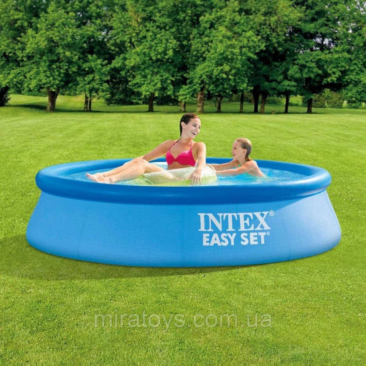 ✅Сімейний надувний басейн Intex 28106 244х61 см (Intex 28110)