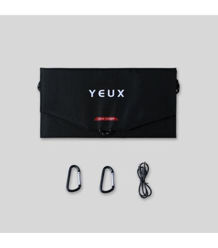 сонячна панель і зовнішня батарея Xiaomi YEUX 6400 mah 3 а type-c, фото 1