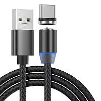 Магнітний кабель Havit CB6162, тільки заряджання, USB/microUSB (Android)