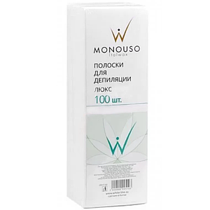 Папір для депіляції Italwax у смужках 7х20 см, 100 шт.