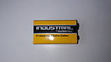 Батарейка лужна DURACELL INDUSTRIAL 6LR61(6LP3146) 9V (Крона), 1 шт., фото 7