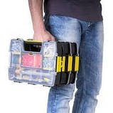 ОРГАЙЗЕР ПЛАСТИЧНИЙ STANLEY 2 СЕКЦІЇ 295 Х 215 Х 65 ММ, фото 4