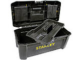 ОТРИМІН ДЛЯ ІНСТРУМЕНТІВ ПЛАСТИЧНИЙ 16" STANLEY 20 Х 19.5 Х 41 СМ З МЕТАЛІЧНИХ ЗАМКАМИ, фото 3