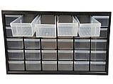 ОРГАЙЗЕР ВЕРТИКАЛЬНИЙ ПЛАСТИКОВИЙ STANLEY 30 СекЦІЙ 36.5 Х 15.5 Х 22.5 СМ, фото 3