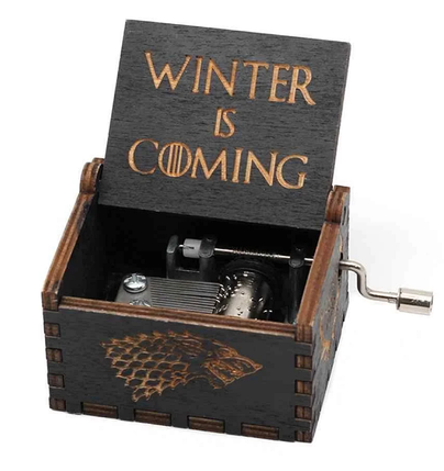 Скринька музична Гра престолів шарманка Winter is Coming ABC, фото 2