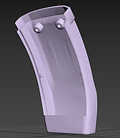 Ремонт наголов'я запчастини бічні кришки Slider Repair spare parts Sennheiser HD280 pro Inside зовнішня частина