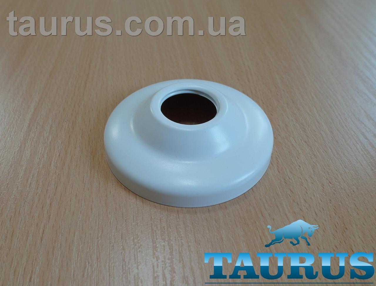 Белый Декоративный Фигурный Фланец D80 / Высота 22 Мм White, Внутренний ...