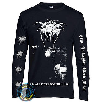 Футболка довгий рукав DARKTHRONE A Blaze in the Northern Sky, фото 3