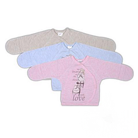 Дитяча сорочечка для немовлят Garden Baby 18094-03 бежева, бежева 50-56