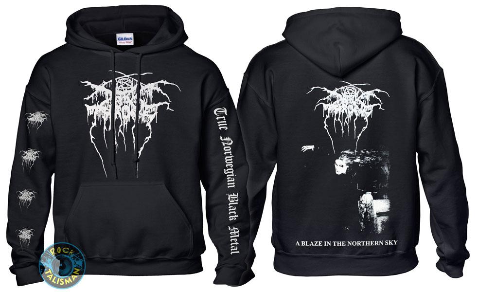 Толстовка Худі DARKTHRONE A Blaze in the Northern Sky