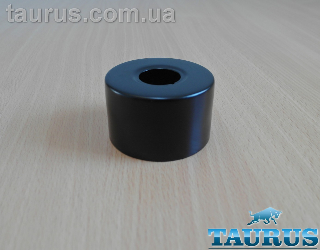 Чорний об'ємний декоративний фланець ThermoPulse D67/висота 40 мм Black, внутрішній розмір 3/4" (d25 мм)