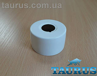 Білий об'ємний декоративний фланець ThermoPulse D67/висота 40 мм White, внутрішній розмір 3/4" (d25 мм)