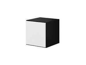 Пенал Roco RO-5 чорний/білий (модульні меблі) (CAMA)