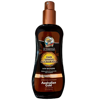 Спрей-гель для загара с бронзатором Australian Gold Exotic Blend Dark Tanning Formula 237 мл