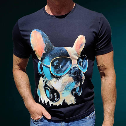 Футболка Advanced Dog Blue темно-синій, фото 1