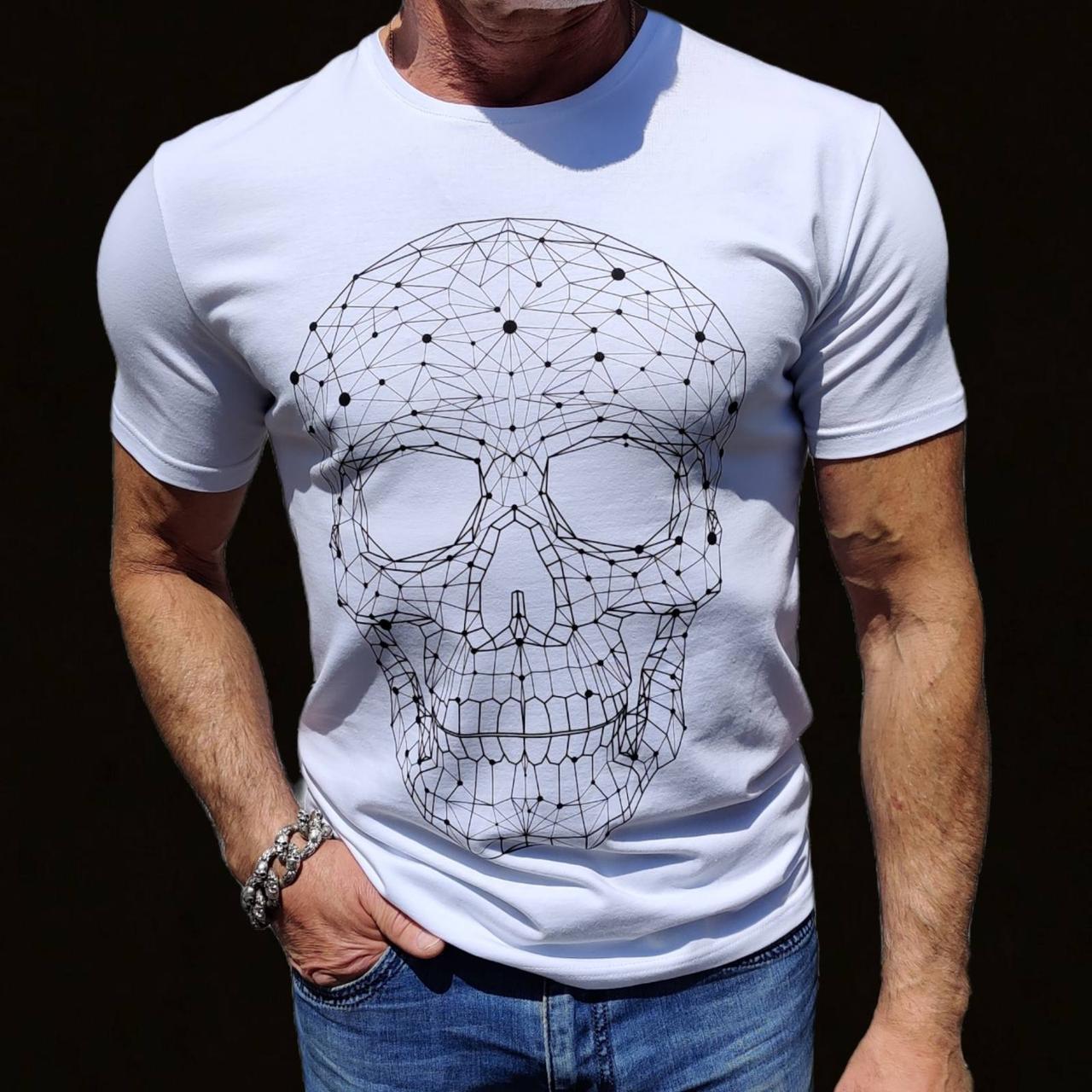 Футболка Dimond Skull White