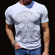 Футболка Dimond Skull White