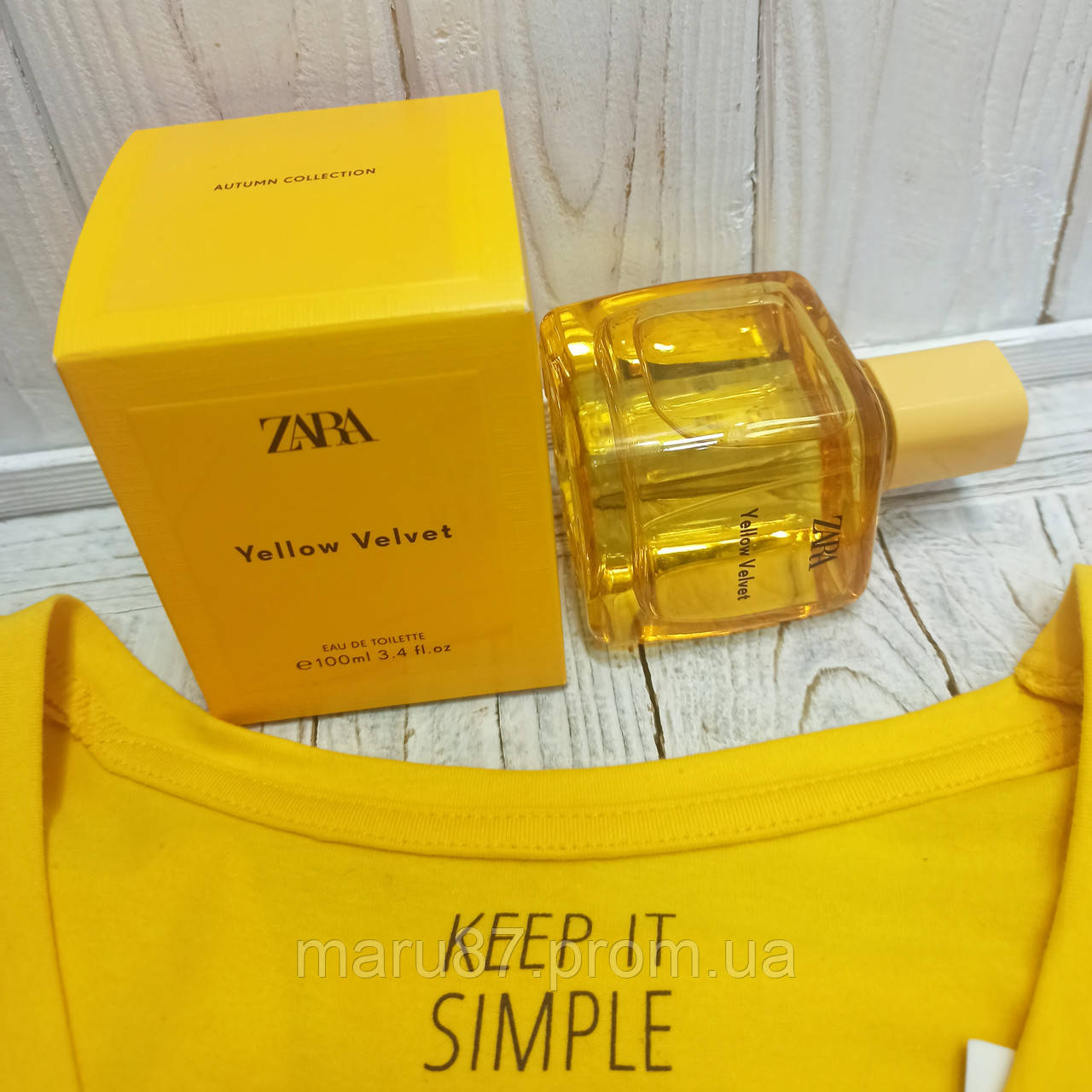 Парфуми ZARA Yellow Velvet 90 мл в новому дизайні, цена: 1050