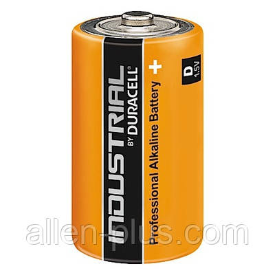 Батарейка лужна DURACELL INDUSTRIAL LR20/D, 1 шт. без паковання