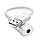 Зовнішня звукова карта Ugreen WUS206, 2в1 USB Audio Adapter, TRRS, USB 2,0, White, фото 3